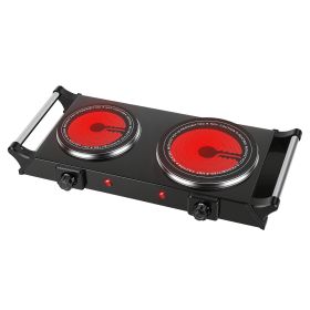 iMounTEK Electric Double Burner Hot Plate (1800W)