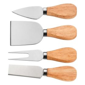 Stainless Steel Cheese Knife Set (storage Box Not Included)
