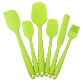 Silicone Kitchenware Set (6 pieces) (Color: 6PCS Green)