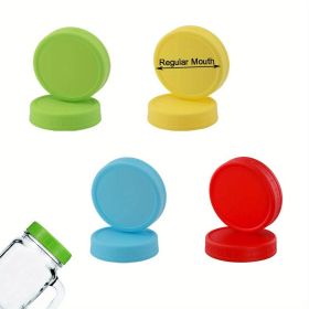 Plastic Mason Jar Lids (set of 4) (size: Regular Mouth)