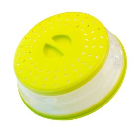 Collapsible Microwave Splash Guard (Color: Green)