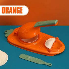 2 In 1 Dough Pressing Tool Set (Color: orange, size: 2PCS)